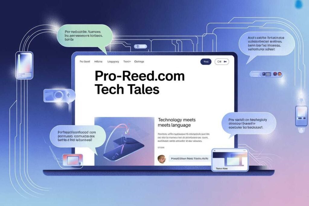 Is Pro-Reed.com Tech Tales