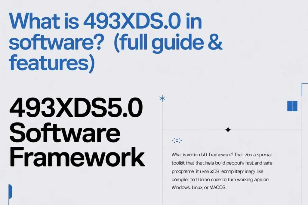 What is 493xds5.0 in Software